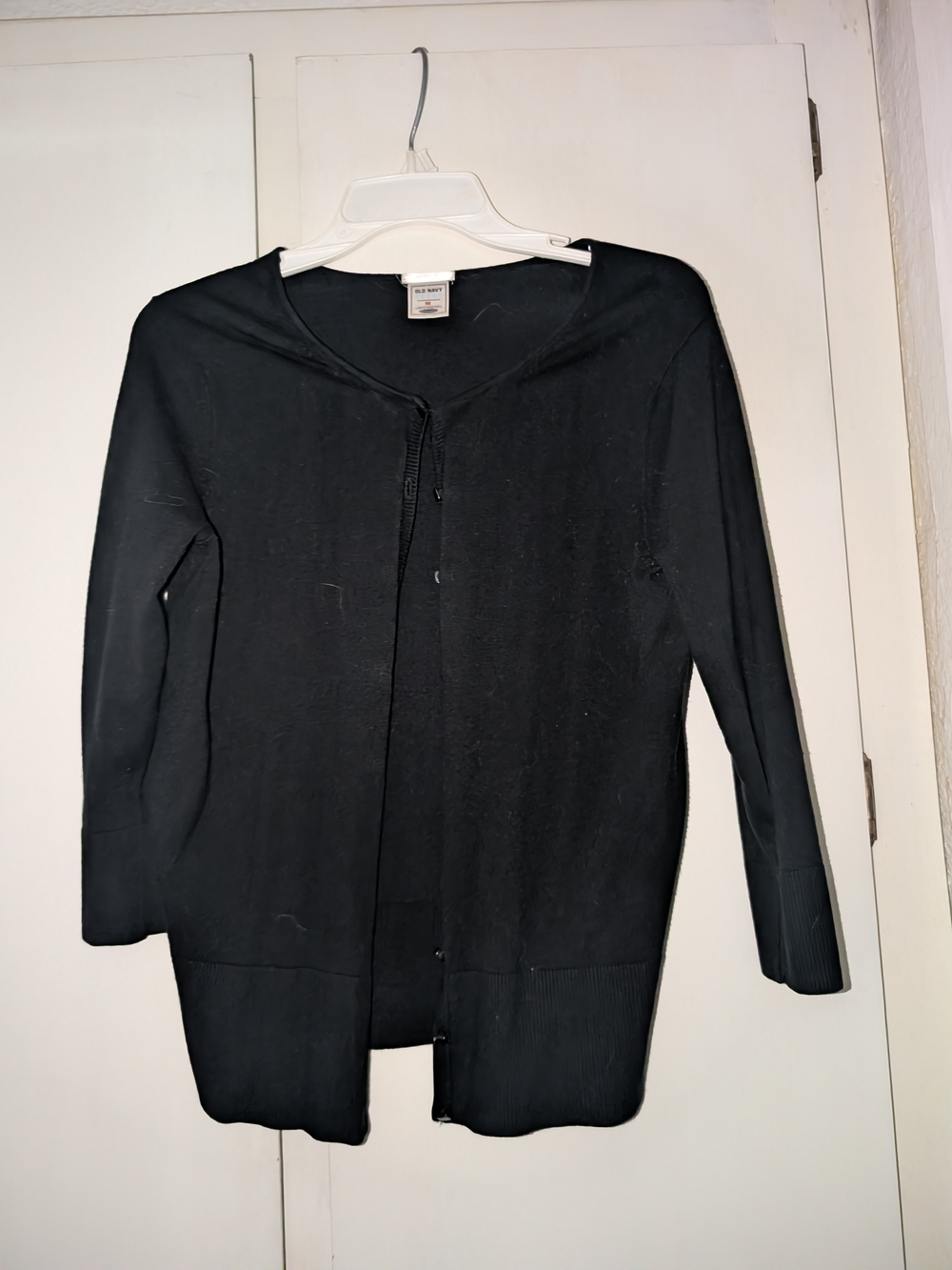 Old Navy Black Open-Front Women's Cardigan
